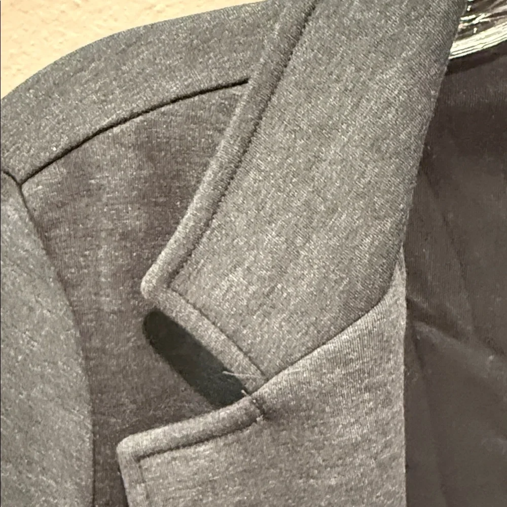 Banana Republic Charcoal Open Front Jacket - Picture 3 of 5
